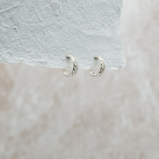 Esmeralda Hoops Small