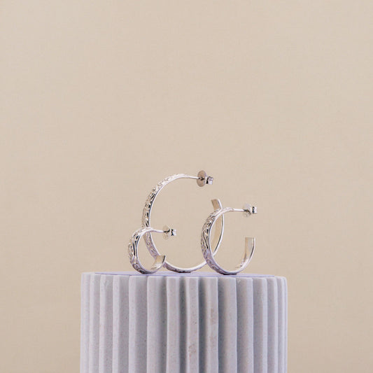Esmeralda Hoops Small