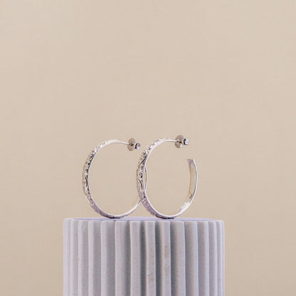 Esmeralda Hoops Large
