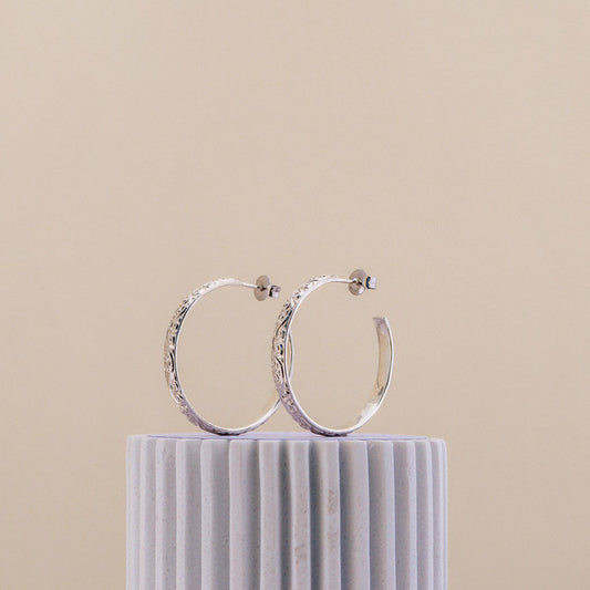 Esmeralda Hoops Large